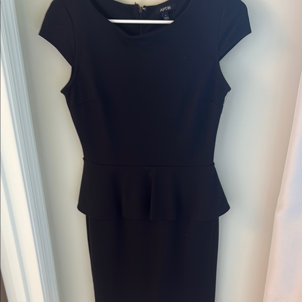 Apt. 9 Women's Elegant Black Mini Dress